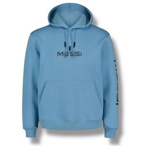 Messi New Men’s Medium Blue Hoodie World Cup Soccer Futbol Argentina NWT